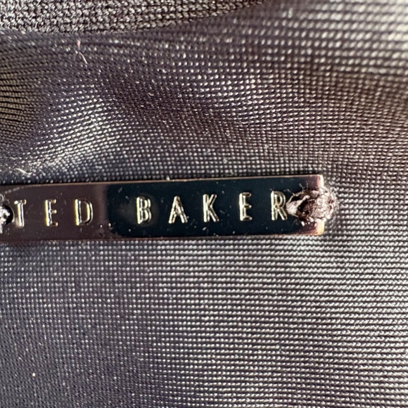 Ted Baker London Tani Panel One-Piece Swimsuit Black/White - Picture 11 of 15